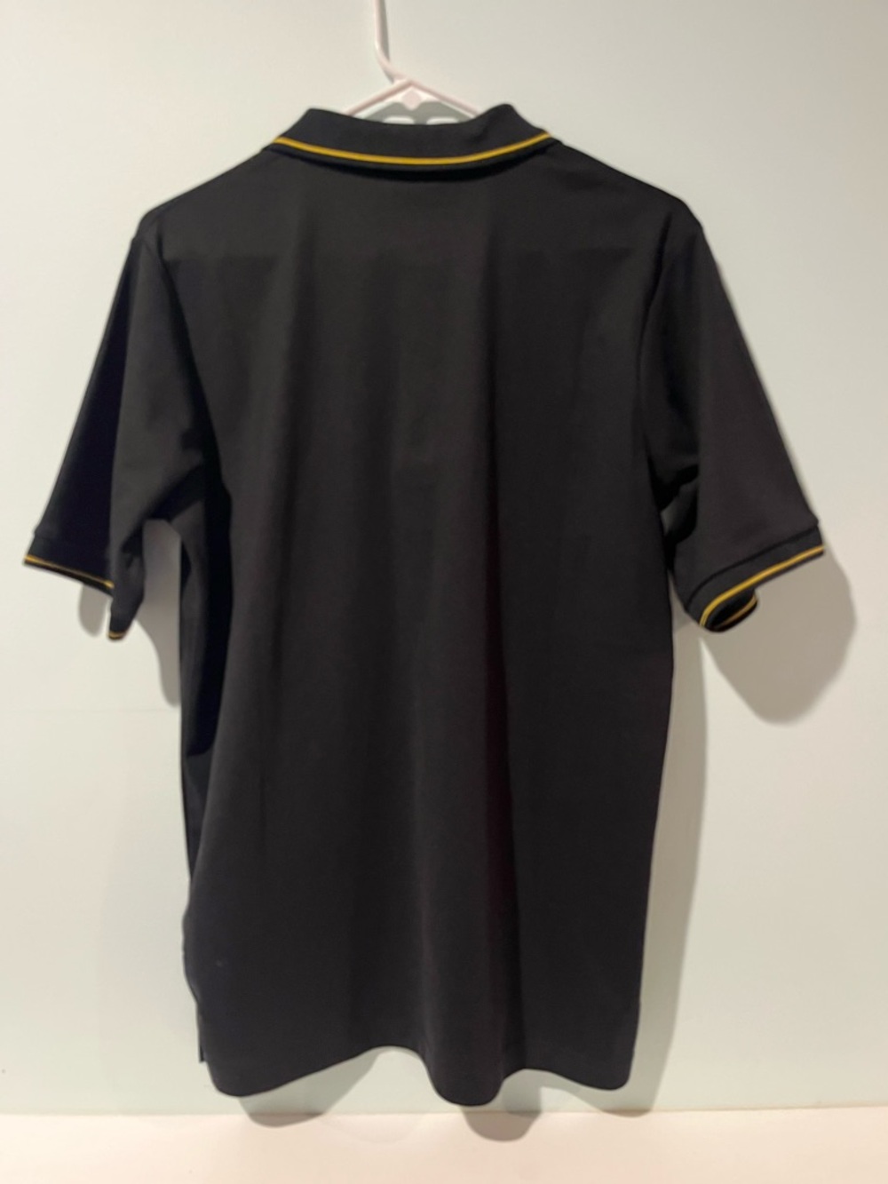 Antigua MLB Men’s Pittsburgh Pirates Black Polyester Polo with Buttons, Size Med - Picture 5 of 7